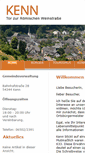 Mobile Screenshot of kenn-mosel.de